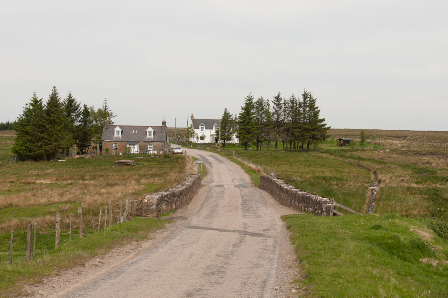Crask Bridge over Chraisg Burn
